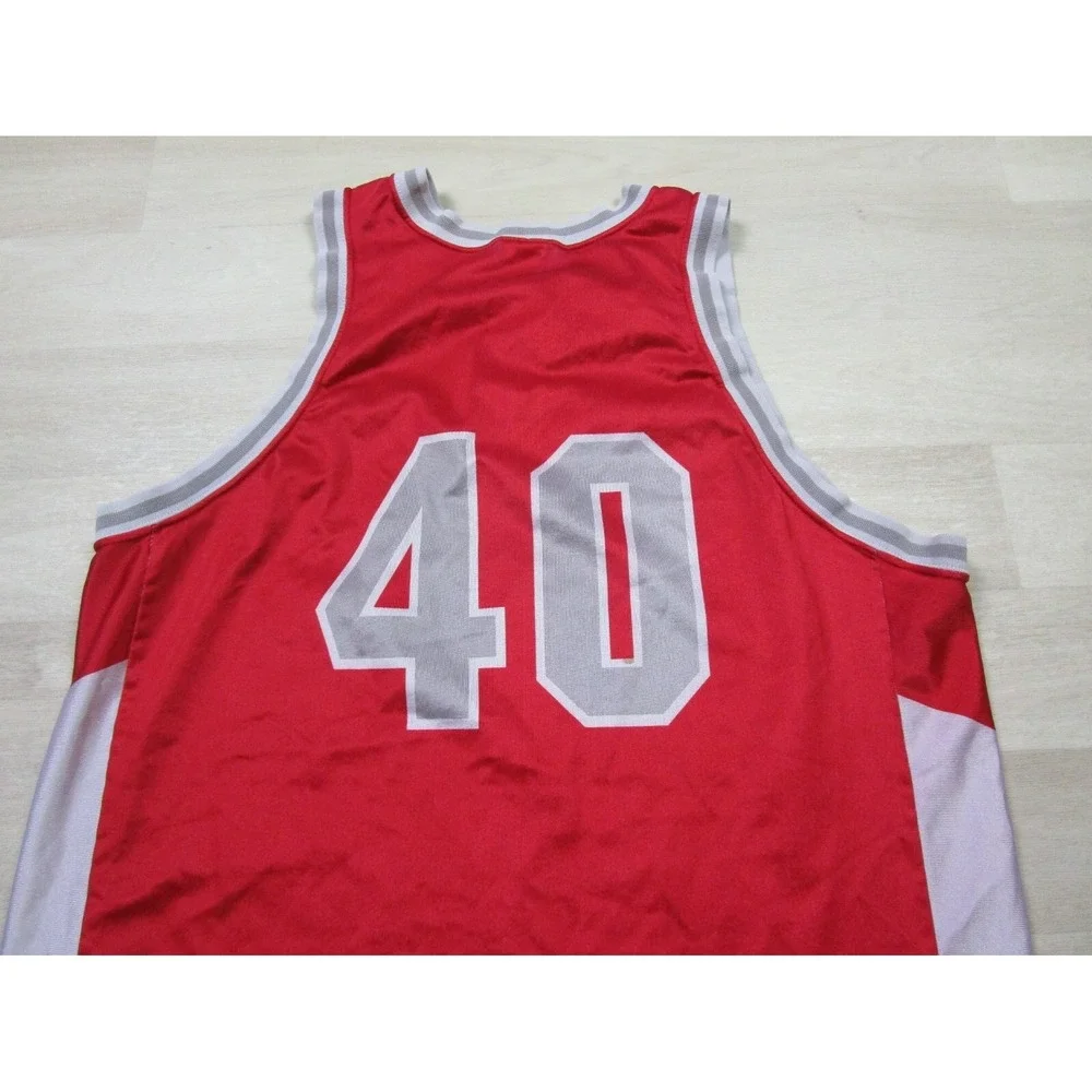Vintage 1990's Ohio‎ State Buckeyes Nike NCAA Basketball Jersey 40 (XL) #40 OSU